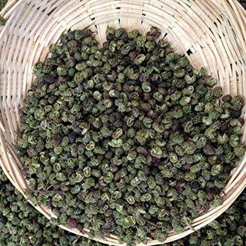 Glorious Inheriting Asiatische Herkunft naturlich grune Prickly Ash der allgemeinen Große mit Netzbeutel von 1,000 gramm von GLORIOUS INHERITING