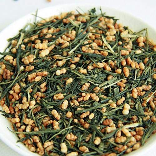 GLORIOUS INHERITING / BAIGUZHENZHEN Asiatischer Ursprung duftend gebackenes Xuanmi Getreide gemischt Grüner Tee Blätter mit Netzbeutel von 1,000 gramm von GLORIOUS INHERITING