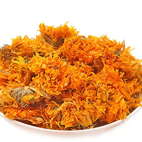 GLORIOUS INHERITING / BAIGUZHENZHEN Asiatischer Ursprung duftend getrockneter Calendula Officinalis mit Netzbeutel von 1,000 gramm von GLORIOUS INHERITING