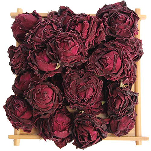 GLORIOUS INHERITING / BAIGUZHENZHEN Asiatischer Ursprung duftend getrockneter dunkle Rosen Knospen mit Netzbeutel von 500 gramm von GLORIOUS INHERITING