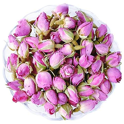 GLORIOUS INHERITING / BAIGUZHENZHEN Asiatischer Ursprung duftend getrockneter rosa Rosen Knospen mit Netzbeutel von 500 gramm von GLORIOUS INHERITING