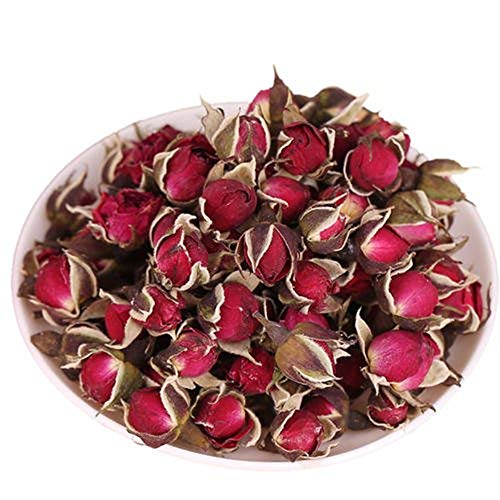 GLORIOUS INHERITING / BAIGUZHENZHEN Asiatischer Ursprung duftend getrockneter rote Rosen Knospen mit Netzbeutel von 500 gramm von GLORIOUS INHERITING