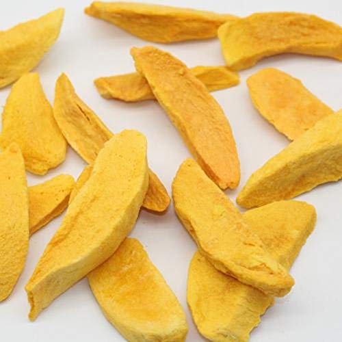GLORIOUS INHERITING / BAIGUZHENZHEN Asiatischer Ursprung gefriergetrocknete Mango aus knusprigem Stück mit Netzbeutel von 1KGS / 1,000 gramm von GLORIOUS INHERITING