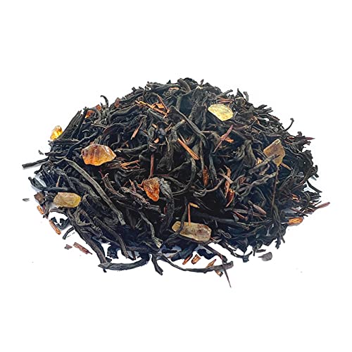 Glorious Inheriting Ceylon schwarzer Tee Blätter gemischt mit getrocknete Kanarienblume mit linearen Blättern mit Netzbeutel von 1,000 gramm von GLORIOUS INHERITING