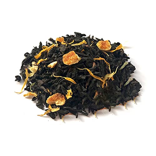 Glorious Inheriting Ceylon schwarzer Tee Blätter gemischt mit getrocknete Orangenschale und getrocknete Chrysantheme mit Netzbeutel von 1,000 gramm von GLORIOUS INHERITING