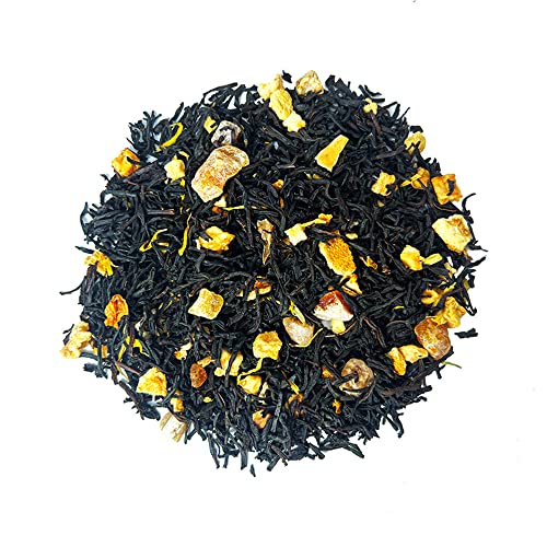 Glorious Inheriting Ceylon schwarzer Tee Blätter gemischt mit getrockneter Honigpfirsich und getrocknete Chrysantheme mit Netzbeutel von 1,000 gramm von GLORIOUS INHERITING