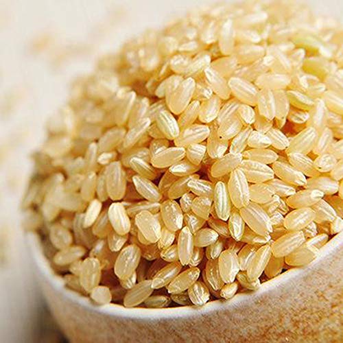 Glorious Inheriting Einzelhandel naturliche und grische brauner Reis der allgemeinen Große mit Netzbeutel von 500 gramm von GLORIOUS INHERITING