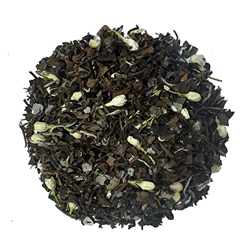 Glorious Inheriting Weißer Tee gemischt mit getrocknete Litschiwürfel und getrocknete Jasminknospen mit Netzbeutel von 1,000 gramm von GLORIOUS INHERITING