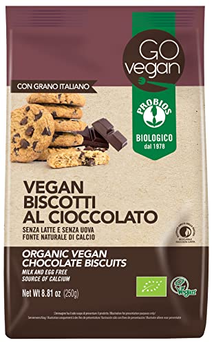 GO VEGAN - Vegan Schokoladenkekse mit Gekeimten Reis, 1er Pack (1 x 250 g) von GO VEGAN