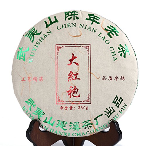 350g / 12.3oz Supreme Aged Fujian Wuyi Da Hong Pao Tee Dahongpao Big Red Robe Rock Loose Leaf Chinese Oolong Tea Cake von GOARTEA