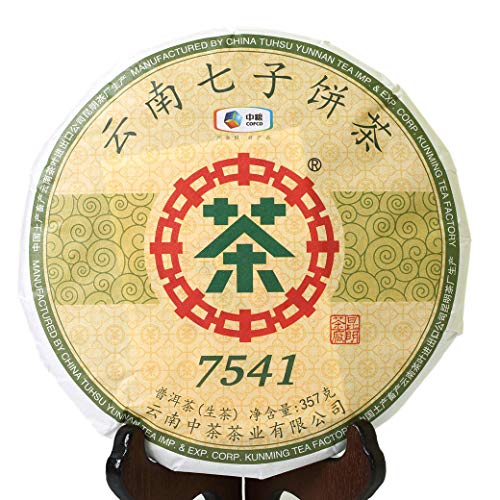 Puerh Tea - Raw Pu erh Tee Cake 357g / 12.59oz 2019 Year CNNP COFCO Zhong Cha 7541 - Pu erh Tea Puer Tea Pu'er Tea - Yunnan Pu-erh Tee Chinese Tea von GOARTEA
