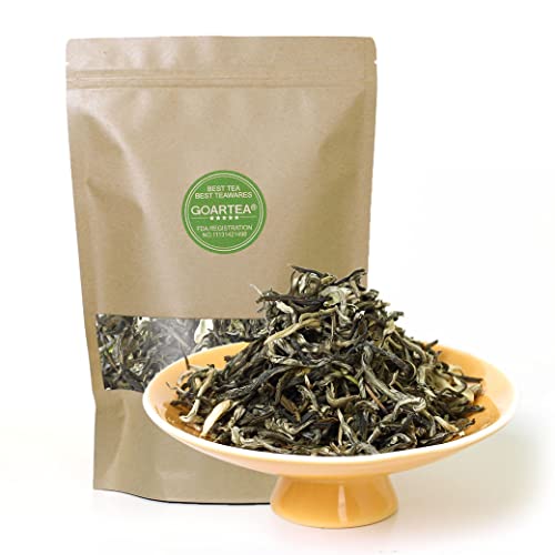 GOARTEA 4Pcs 250g / Total 35.2oz Nonpareil Supreme Jasmine Green Tea - Jasmine Tea Loose Leaf Tee Moli Yinhao Grüner Jasmin Tee Chinese Fujian Tea von GOARTEA