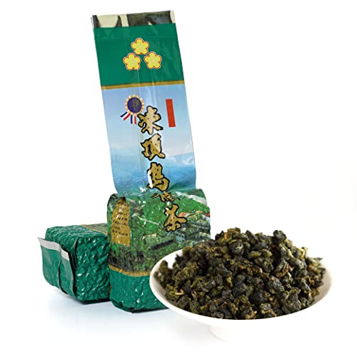 GOARTEA Taiwan Dong Ding Grüner Oolong Tee 4Pcs 250g / Total 35.2oz Premium Grade Tung Ting Green Oolong Tea Dongding Oolong Tea High Mountain Oolongtee von GOARTEA