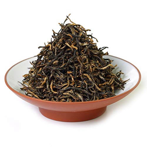 GOARTEA Schwarzer Tee 4Pcs 250g / Total 35.2oz Premium Grade Lapsang Souchong Tea Loose Leaf Chinese Black Tea Schwarztee - Golden Buds/No Smoky Taste von GOARTEA