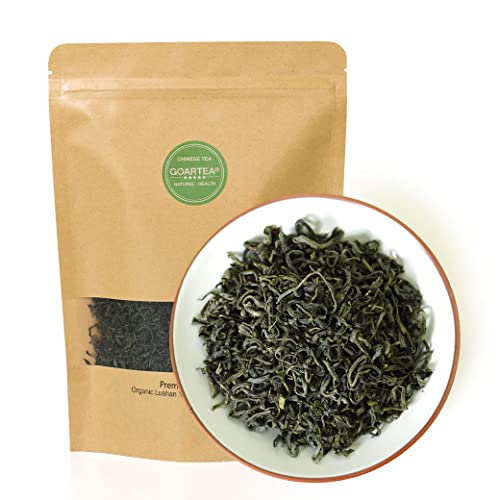 GOARTEA 1000g (35.2 Oz) Premium Organic LuShan Cloud Fog Mist Yunwu Yun Wu Spring Loose Leaf Chinese Green Tea Tee von GOARTEA