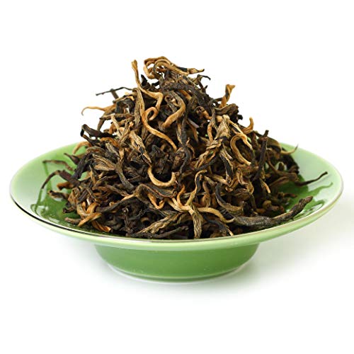 GOARTEA 1000g (35.2 Oz) Premium Organic Yunnan FengQing Golden Buds Dian Hong Dianhong Chinese Black Tea tee von GOARTEA