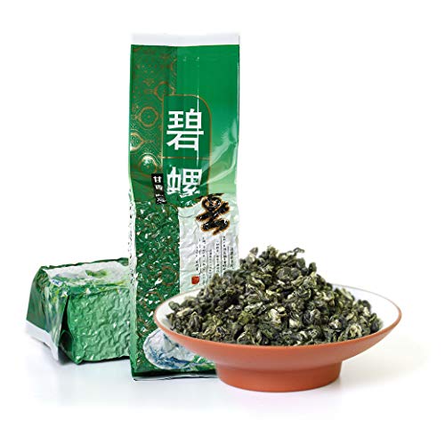 GOARTEA 1000g (35.2 Oz) Supreme Organic SuZhou Bi Luo Chun BiLuoChun Spring Leaf Snail Chinese Green Tea (Snail) shape Tee von GOARTEA