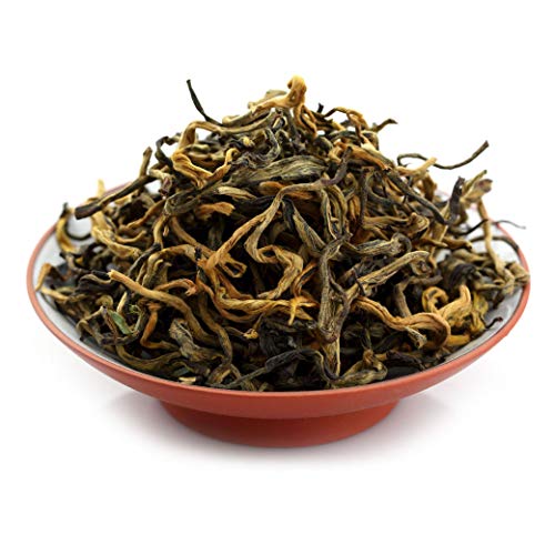 GOARTEA 1000g (35.2 Oz) Supreme Organic Yunnan FengQing Golden Buds Dian Hong Dianhong Chinese Black Tea tee von GOARTEA