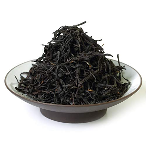 GOARTEA Schwarzer Tee Black Tea Bags 100g / 3.5oz Schwarztee Jinjunmei Eyebrow Chinese Black Tea Loose Leaf - Black Buds Jinjunmei Black Tea von GOARTEA