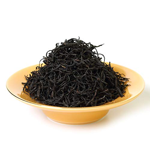 GOARTEA Schwarzer Tee 100g / 3.5oz Supreme Schwarztee Wuyi Jinjunmei Eyebrow Chinese Black Tea Loose Leaf - Black Buds Jinjunmei Black Tea von GOARTEA