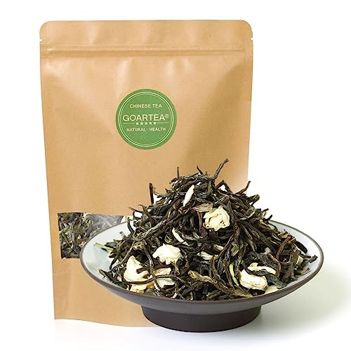 GOARTEA 100g / 3.5oz Premium Grade Jasmine Green Tea - Jasmine Tea Loose Leaf Tee Moli Yinhao Grüner Jasmin Tee Chinese Fujian Tea von GOARTEA