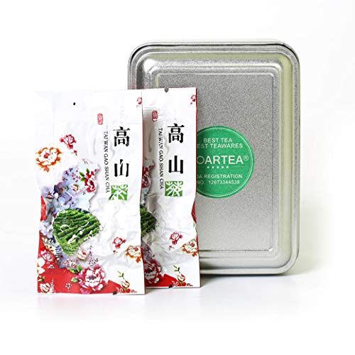 GOARTEA Oolong Tee Taiwan Milky Grüner Oolong Tee Lose 10pcs 8g Supreme Milk Oolong Tea Taiwan Tea - Milk Oolong Green Tea - High Mountain Alishan Jin Xuan Oolongtee von GOARTEA