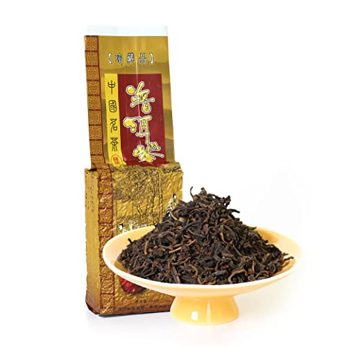 GOARTEA Puerh Tea - Ripe Pu erh Tee Loose Leaf 250g / 8.8oz 2005 Year Supreme Ancient Tree Gong Ting Pu-erh - Pu erh Tea Puer Tea Pu'er Tea - Yunnan Pu-erh Tee Chinese Tea von GOARTEA