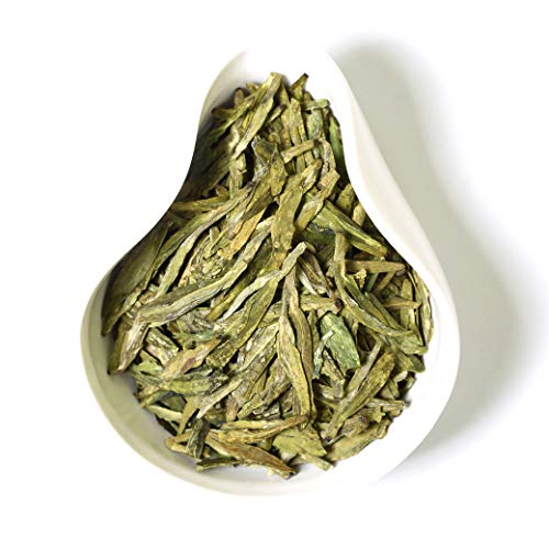 GOARTEA 250g (8.8 Oz) Supreme West Lake Xi Hu Xihu Dragon Well Long Jing Longjing Grüner Tee Spring Leaf Chinese GREEN Tea Grüntee von GOARTEA