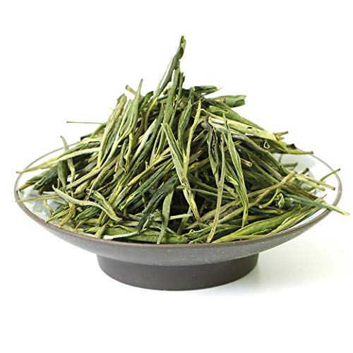 GOARTEA 250g (8.8 Oz) Premium Organic Anji An ji Bai Pian White Slice Loose Spring Leaf Chinese GREEN TEA Tee von GOARTEA