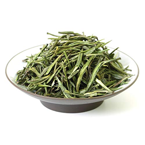 GOARTEA 250g (8.8 Oz) Premium Organic Handmade Zhu Ye Qing ZhuYeQing Spring Loose Bamboo Leaf Spring Chinese GREEN TEA Tee von GOARTEA