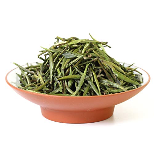 GOARTEA 250g (8.8 Oz) Supreme Organic Handmade Zhu Ye Qing ZhuYeQing Spring Loose Bamboo Leaf Spring Chinese GREEN TEA Tee von GOARTEA