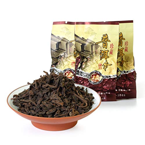 GOARTEA Puerh Tea - Ripe Pu erh Tee Loose Leaf 30Pcs 8g / Total:8.46oz 2011 Year Premium Ancient Tree - Pu erh Tea Puer Tea Pu'er Tea - Yunnan Pu-erh Tee Chinese Tea von GOARTEA