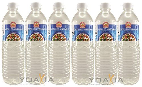Branntweinessig 6 x 1000ml Golden Mountain Essig 5% Säure Destillierter Essig von Golden Mountain