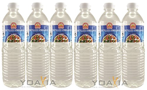 Branntweinessig 6 x 1000ml Golden Mountain Essig 5% Säure Destillierter Essig von Golden Mountain