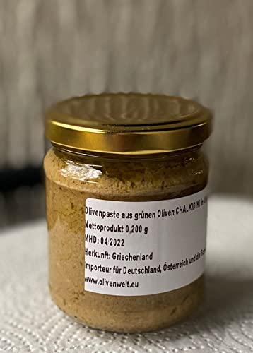 GRÜNE Olivenpaste GOLDEON mit Olivenöl - 200 g netto GRÜNE Olivenpaste GOLDEON mit Olivenöl - 200 g netto von GOLDEON