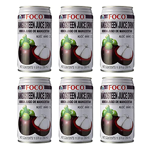 Foco Mangosteen Nectar - Nectar de Mangostan (6 Stück, insgesamt 70,8 oz) von Foco