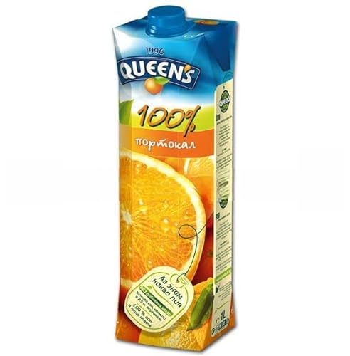 1 l, natürlicher Saft, Orange, 100 % Queen's von GOOD4YOU