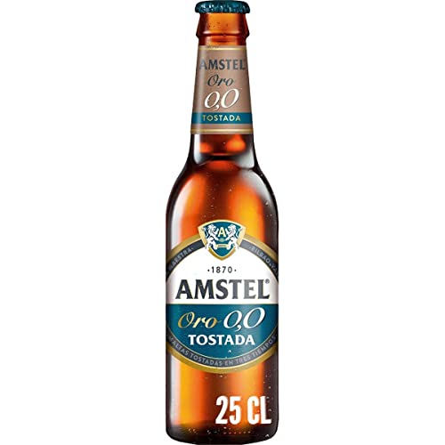 Amstel Oro 0,0 Bier, geröstet, ohne Alkohol, Flasche 25 cl Amstel Oro 0,0 Bier, geröstet, ohne Alkohol, Flasche 25 cl von GOOD4YOU
