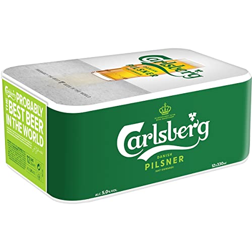 CARLSBERG Dänisches Bier, 12 Dosen, 33 cl von GOOD4YOU