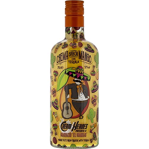 Cream Heroes Mariachi 'El Mango' Likör mit Tequila Flasche 70 cl von GOOD4YOU