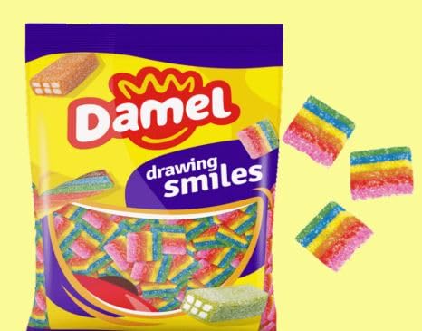 Damel, 1 kg, Regenbogenfarben, geschnitten Damel, 1 kg, Regenbogenfarben, geschnitten von GOOD4YOU