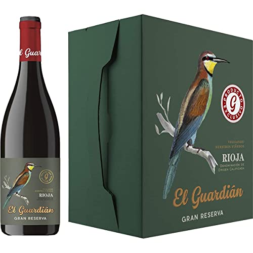 El Guardian Rotwein Gran Reserva DOCa Rioja Box 6 Flaschen 75 cl von GOOD4YOU