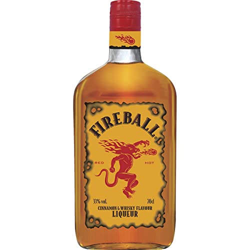 Fireball Whisky-Likör mit Zimtflasche, 70 cl von GOOD4YOU