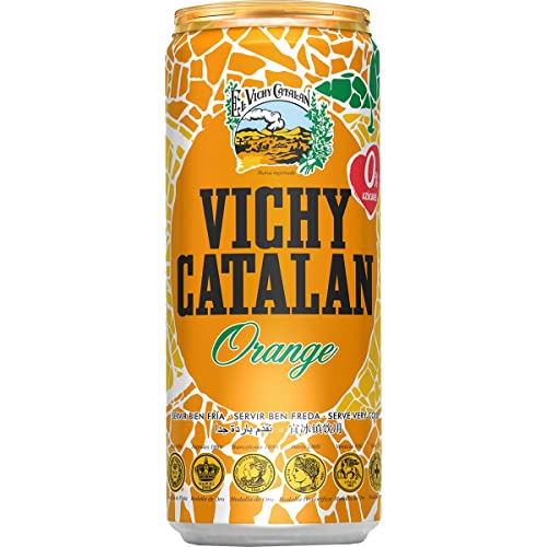 GOOD4YOU Vichy Catalan Natürliches Mineralwasser mit Gas, Geschmack, Orange, 33 cl von GOOD4YOU