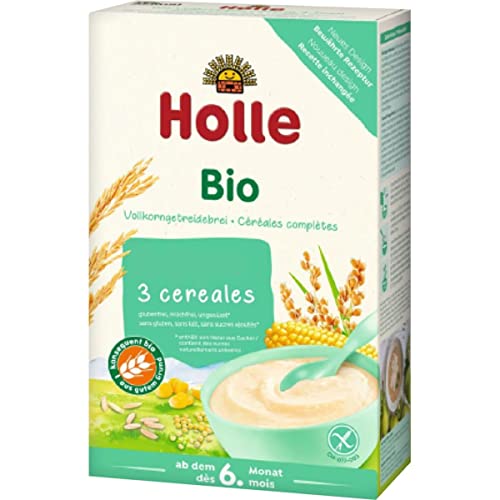 HOLLE Eco-Bio Brei aus 3 Bio-Vollkornprodukten, glutenfrei, ab dem 6. Monat, 250 g von GOOD4YOU