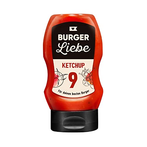 BURGER LIEBE - Ketchup - 300ml - vegan - ohne Konservierungsstoffe von GORANDO