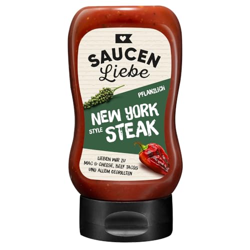 SAUCEN LIEBE Würzsauce (New York Style Steak - 300ml) von GORANDO