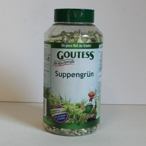 Goutess Suppengrün Gefriergetrocknet (110g Dose) von GOUTESS