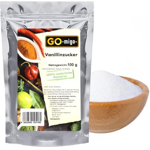0,1kg Vanillinzucker 100g - GOmigo 0,1kg Vanillinzucker 100g - GOmigo von GOmigo