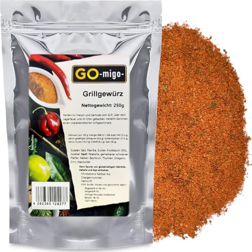 0,25kg Grillgewürz BBQ 250g - GOmigo 0,25kg Grillgewürz BBQ 250g - GOmigo von GOmigo